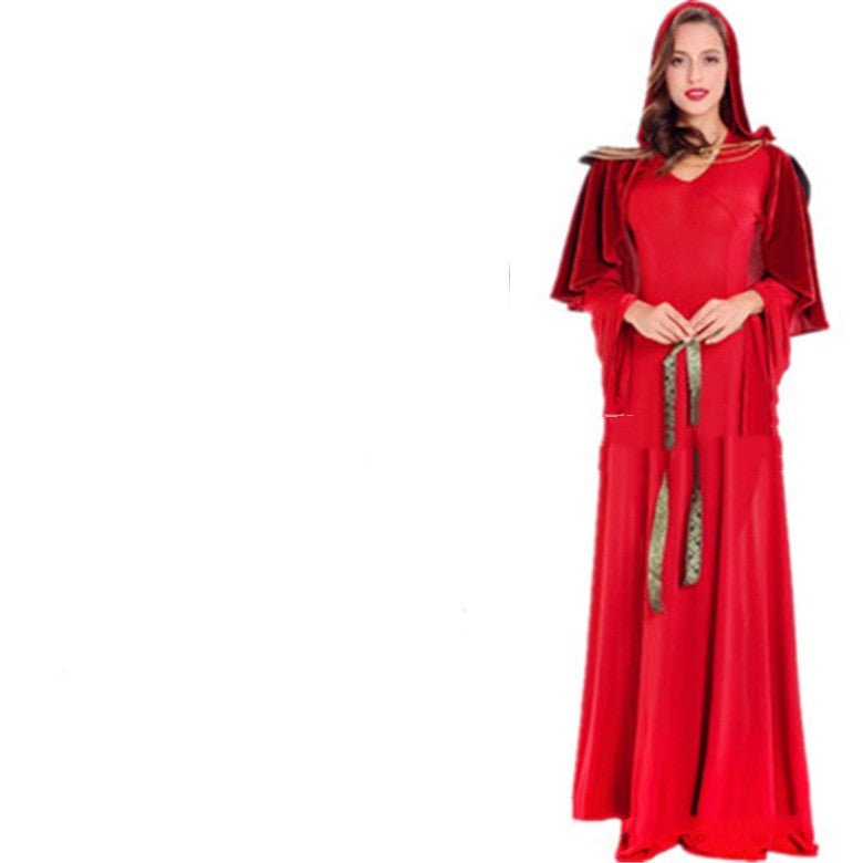 Halloween COS Ball Robe Reine Robe du soir