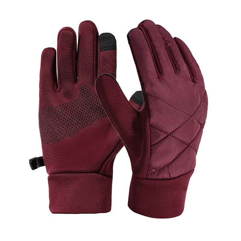 Gants de vélo d'automne et d'hiver pour hommes et femmes