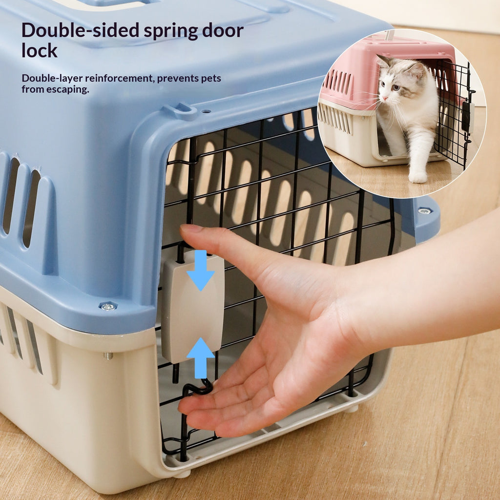 Petit chien et chat transporteur de voyage respirant et portable pour les sorties