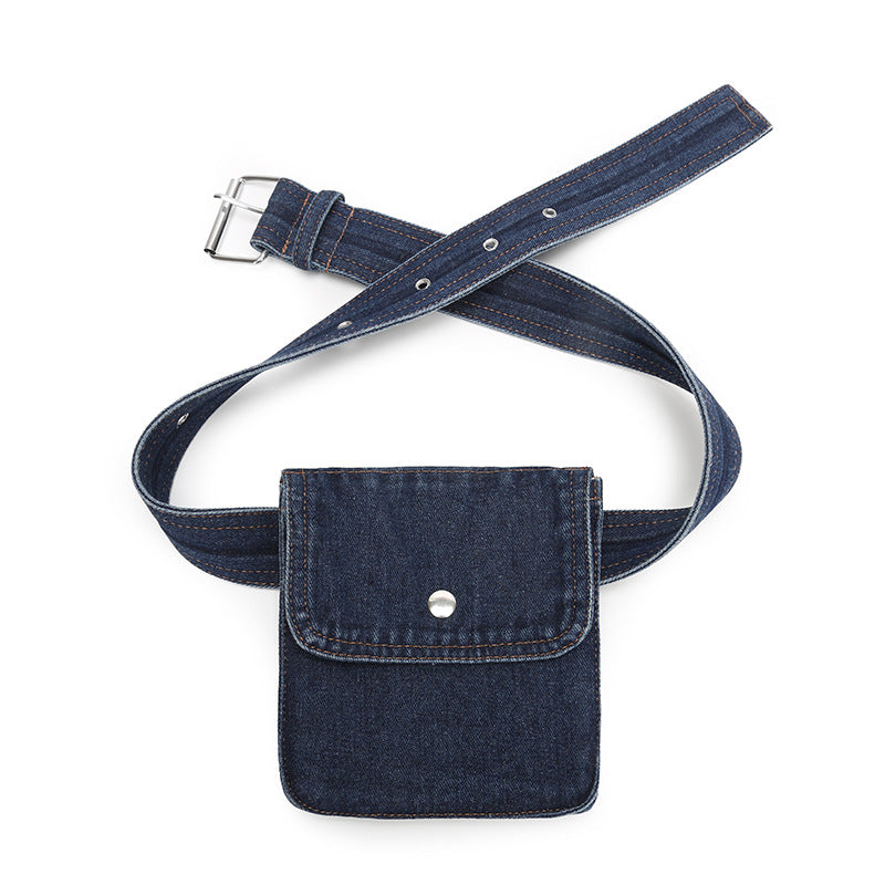 Sac multi-fonctionnel de corps d'épaule denim