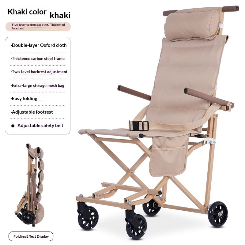 Portable Multifonctionnel Pushcart pliant pour le voyage