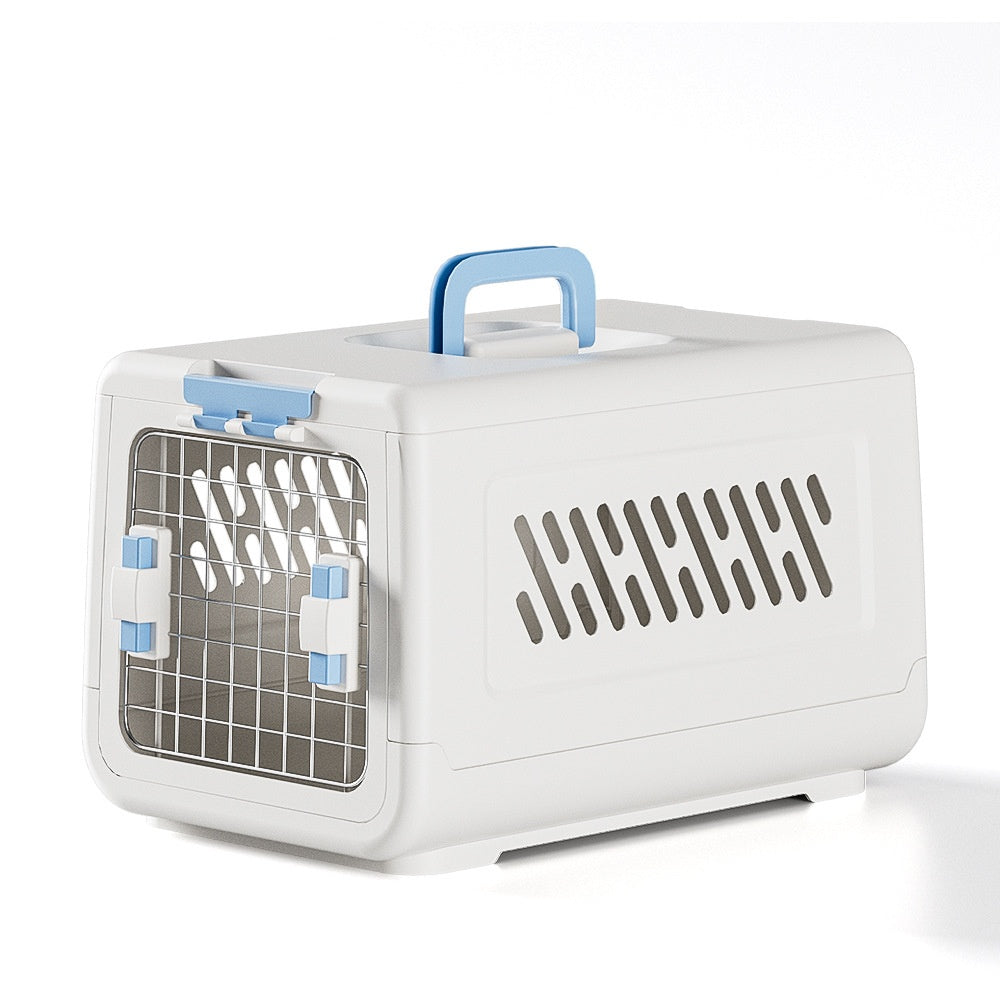 Transporteur pliable pour animaux de compagnie pour chats et chiens adapté pour le voyage en voiture