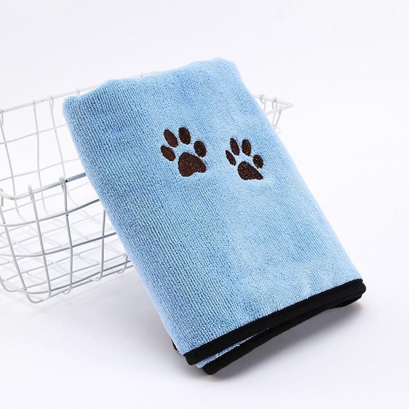Serviette en microfibre imprimée couleur solide