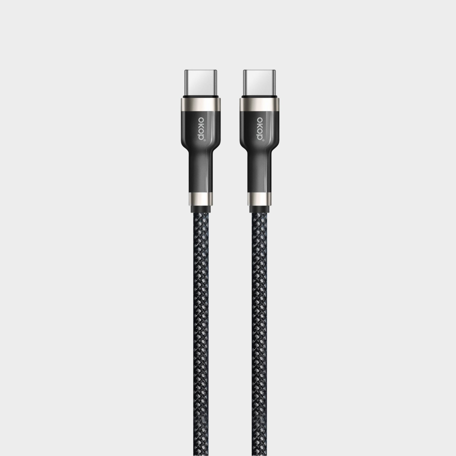 KP-318 Câble de données à charge rapide de 65W tressé Protection contre les surcharges durables Type-C Compatibl
