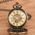 Montre de poche mécanique manuel Roman-Numéral