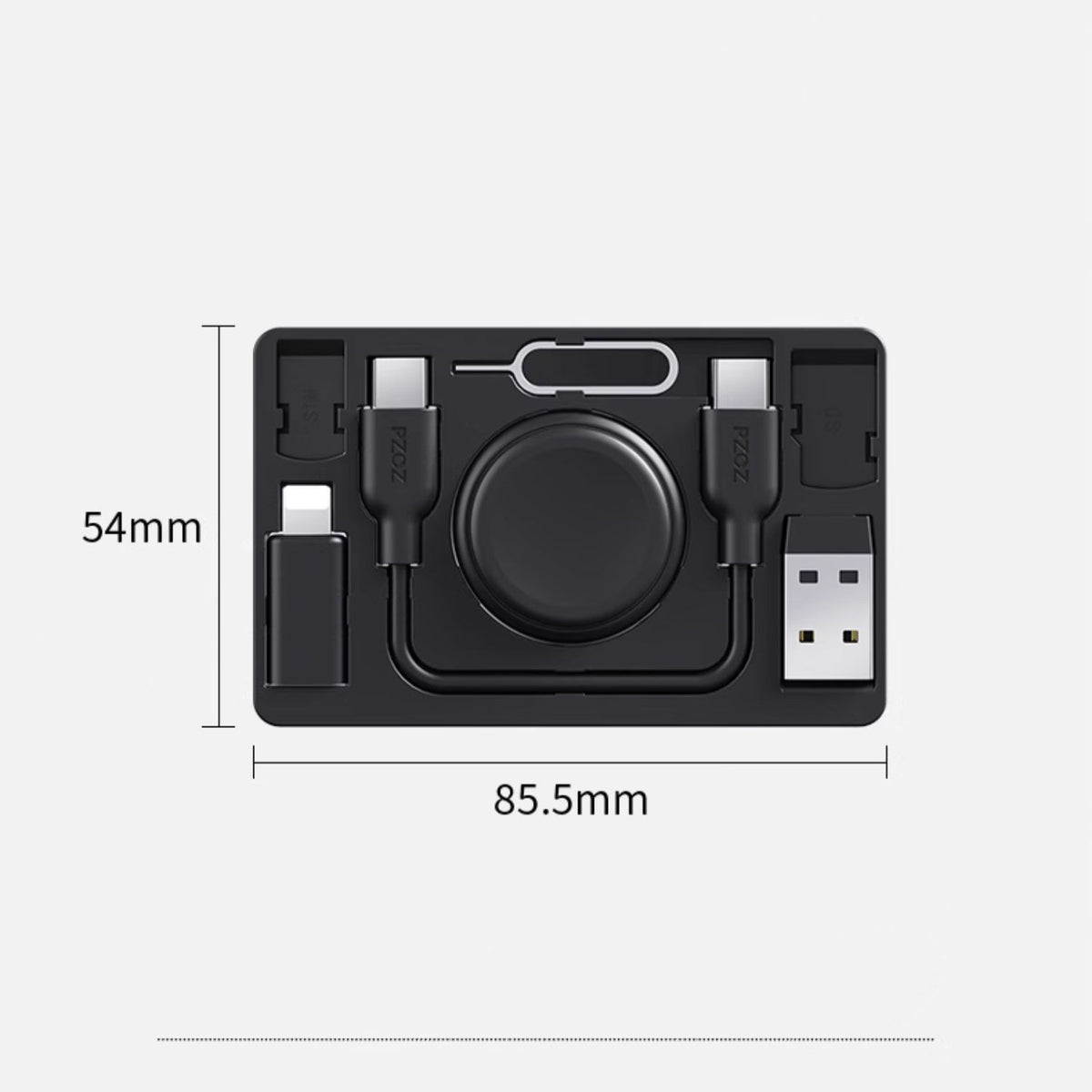Chargeur de montres Portable Card Holder sans fil
