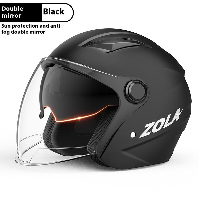 Men's Winter Electric Anti-Fog Helmet