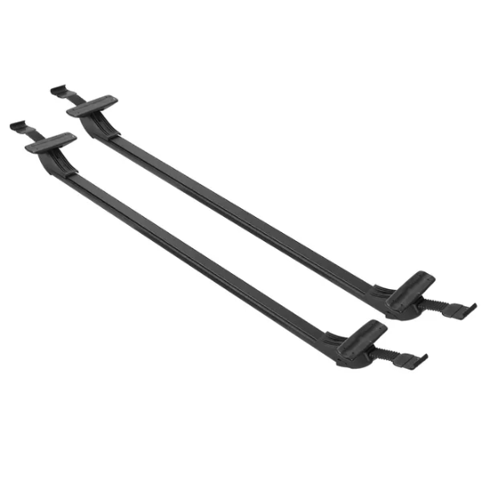 2PCS Universal 110cm 43-pouces Car Rack Cross Bar W Antivol Verrouillage Fenêtre réglable