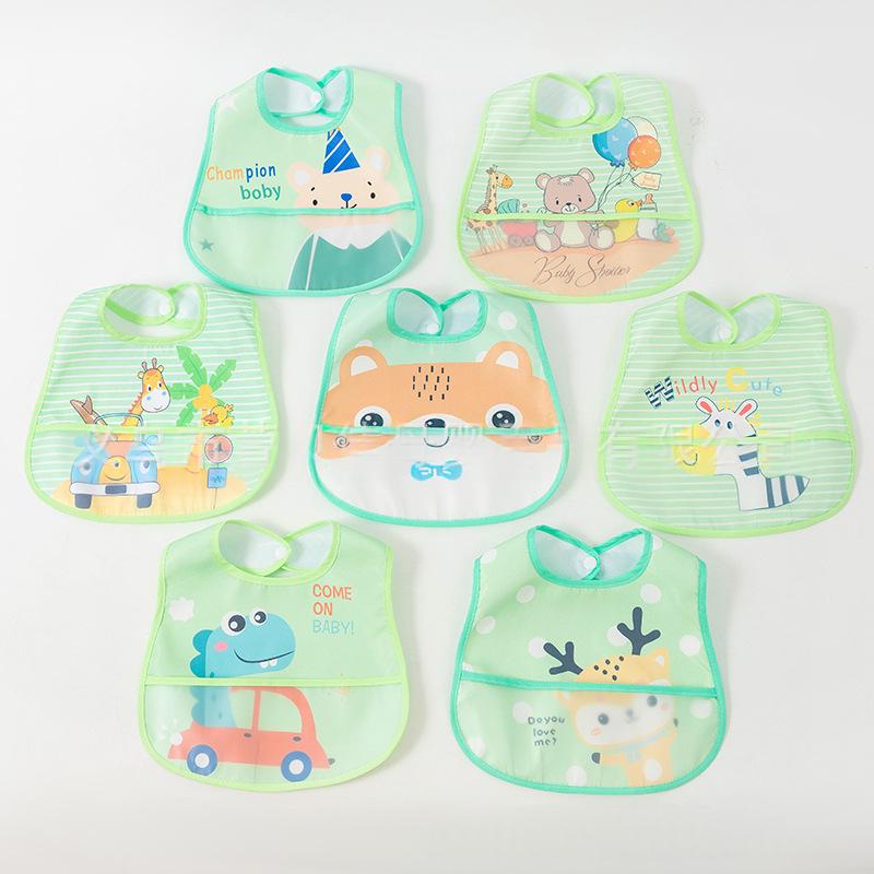 Bibs pour enfants Sans manches Veste de style Back-to-front Garment