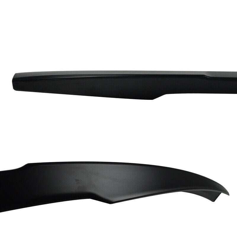 4-Series F32 Style Unpainted Black Rear Trunk Spoiler Wing ABS