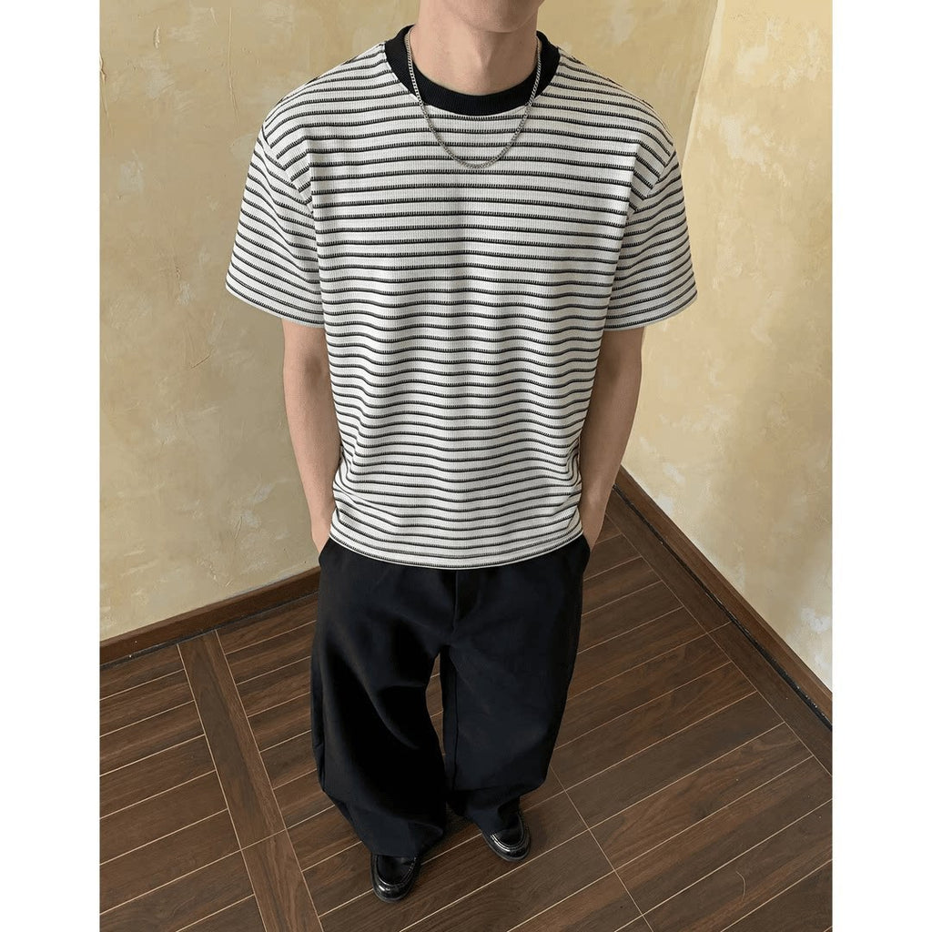 T-shirt à manches courtes à manches courtes à manches courtes pour hommes