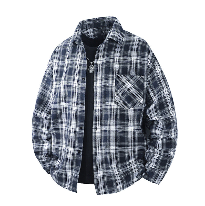 Veste brossée élégante et polyvalente pour jeunes couples
