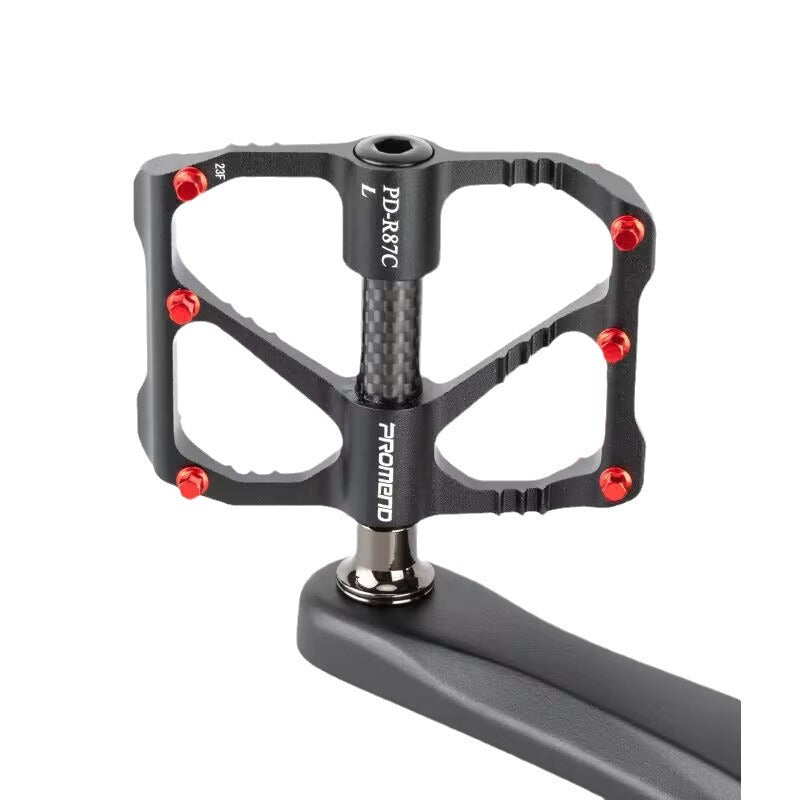 Vélo de montagne à roulement en fibre de carbone 3 pédales