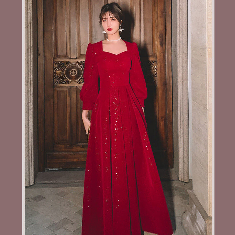 Gown du soir pour les banquetslégants et sophistiqués