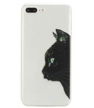 Étui de téléphone mobile pour chat en plastique souple ultra-mince