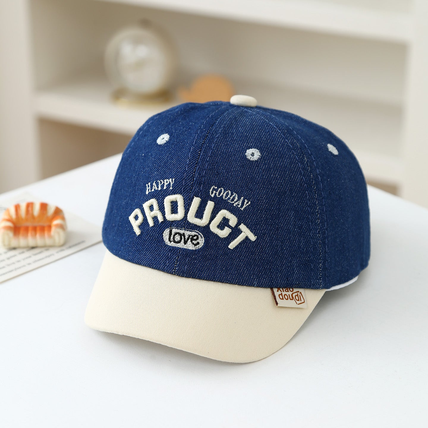 Chapeau d'été pour enfants - Casquette de baseball multicolore tendance pour enfants - Ba