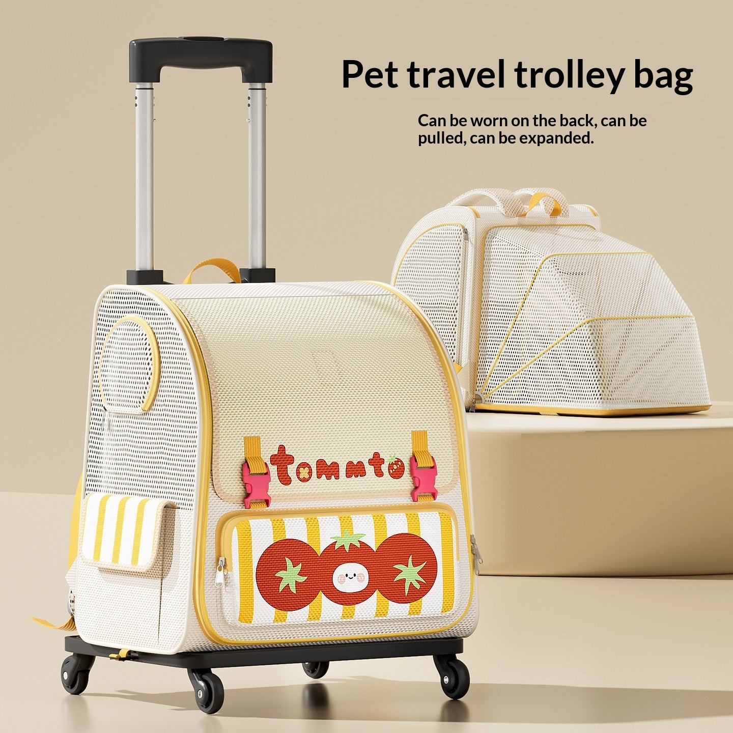 Sac à dos pour animaux de compagnie Portable extérieur Grande capacité