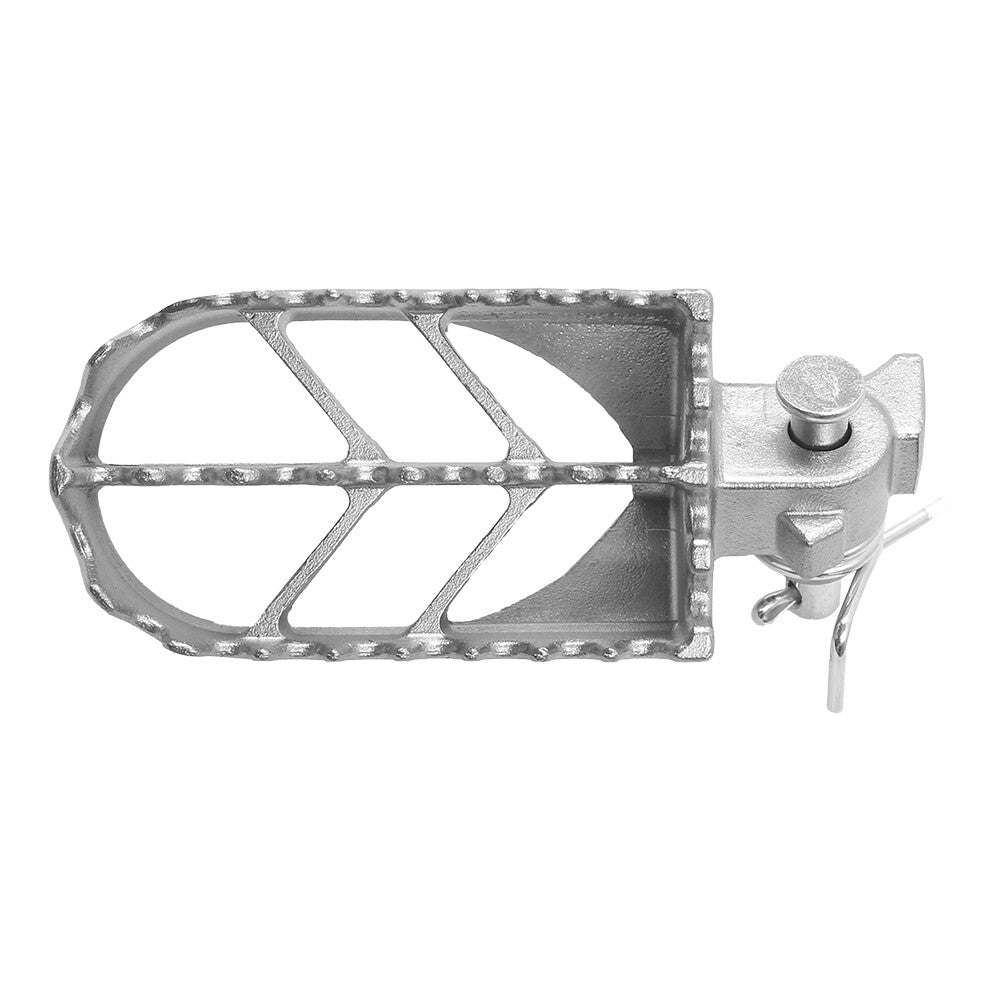 Convient pour H Onda K Awasaki Pair moto pied avant repose-pieds en acier inoxydable