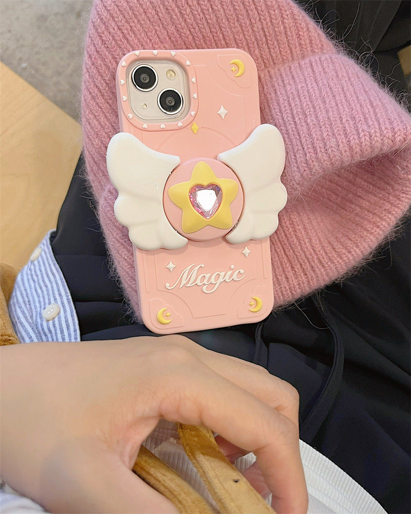 Silicone Phone Case Mignon Angel Wings