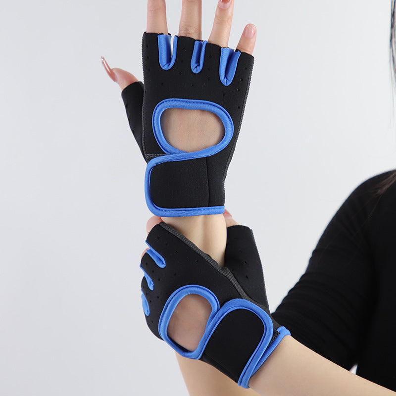 Gants de fitness à moitié doigts pour vélo sportif