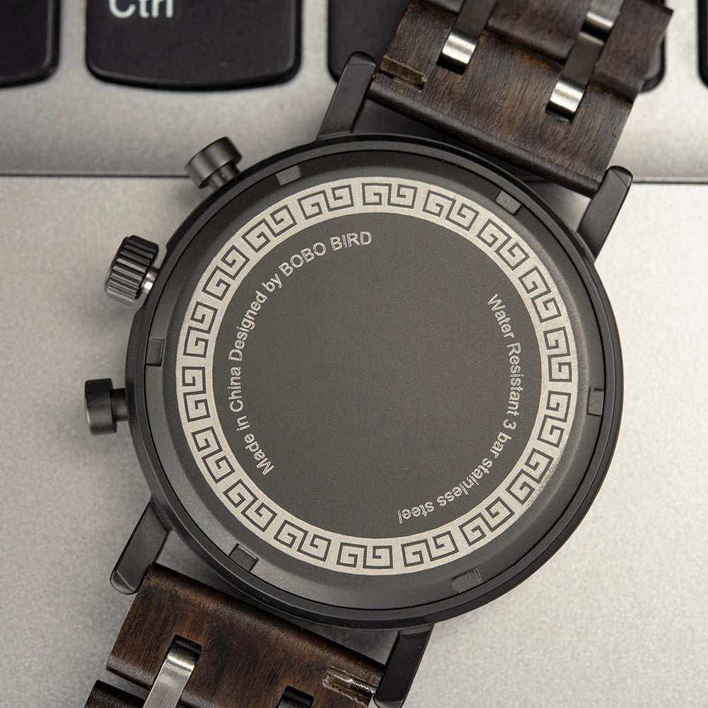 Montre analogique à quartz casual et élégant