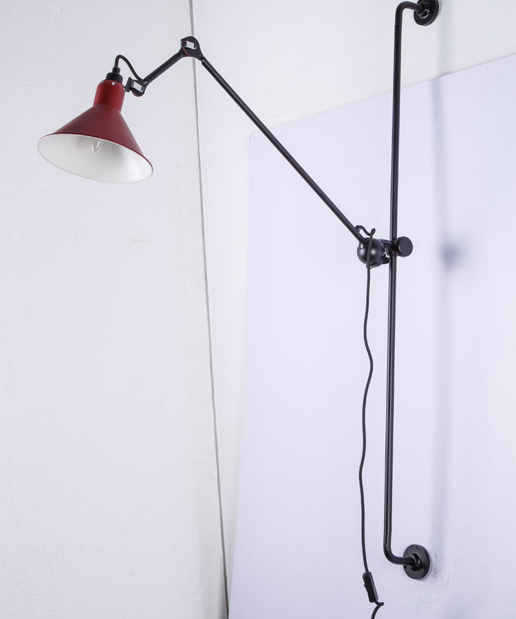 Rotation Rocker Arm Lampe murale de protection des yeux avec prise