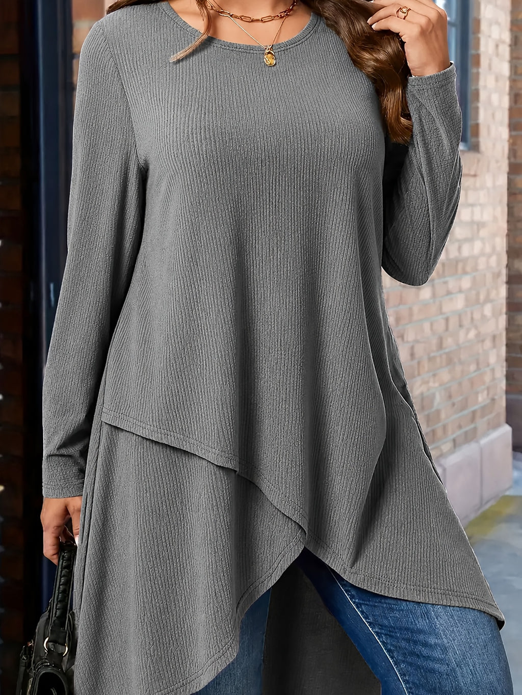 Polyester blouse