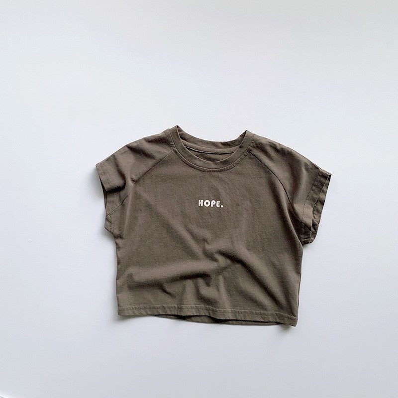 Style coréen Japonais Style Simple Tops All-Match