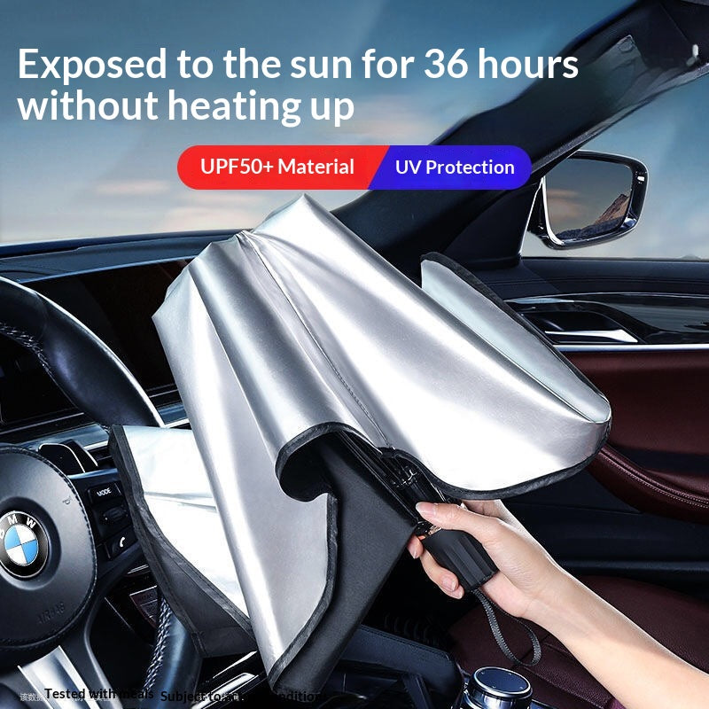 Pare-brise avant avec protection solaire et protection contre la chaleur