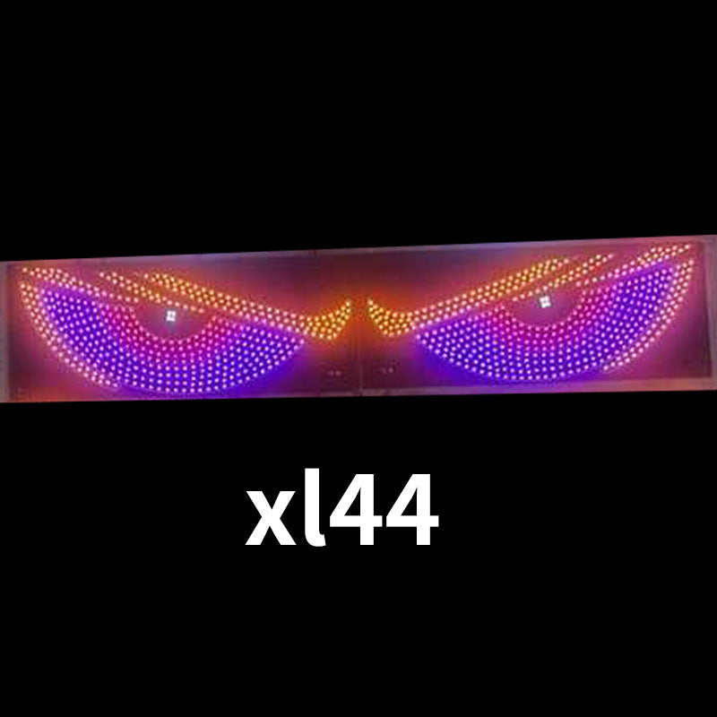 Étiquette de lumière de voiture dynamique affichage LED