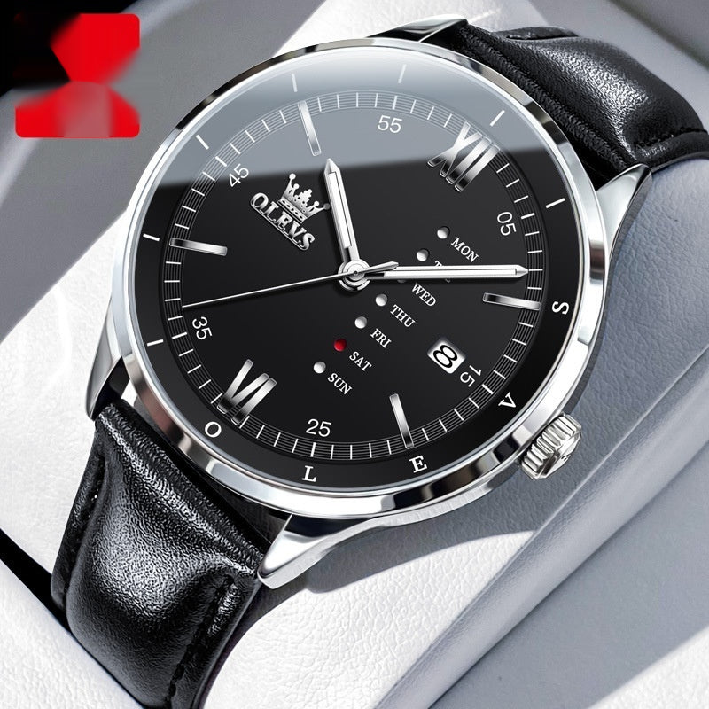 Montre Quartz multifonctions Bonnes montres imperméables pour hommes