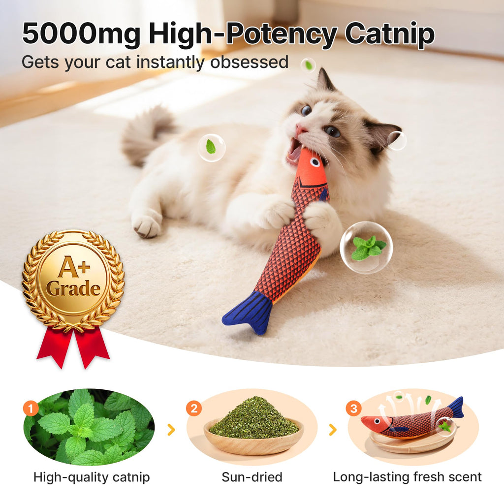 Jouets de chat Sauer Poisson