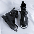 Bottes style britannique Vintage Mode Hommes Side-zip Bottes