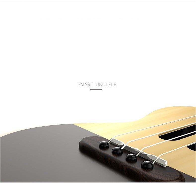 Smart Ukulele U1 Learning Spruce Gift Package Game Entrée Smart APP Petite guitare