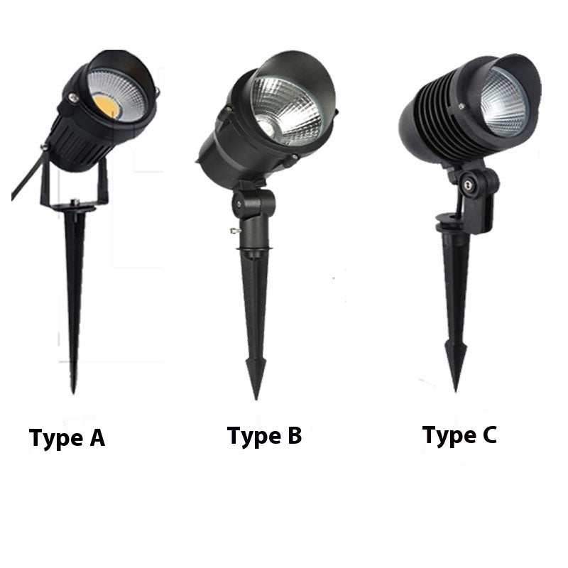 Arbre Paysage Spotlight LED Outdoor Lampe de sol imperméable