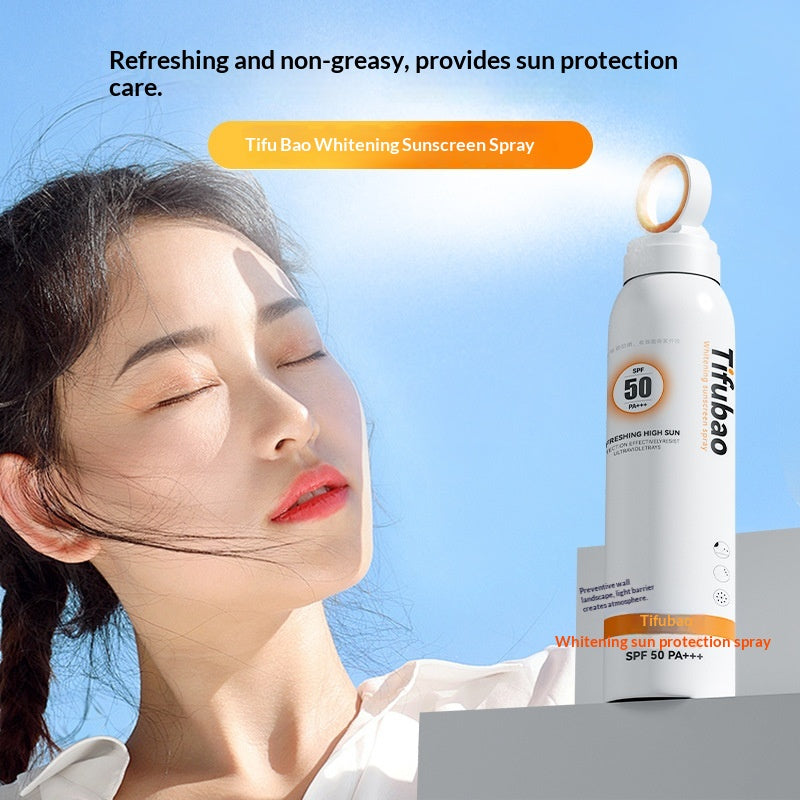 Spray UV à haute protection du visage extérieur