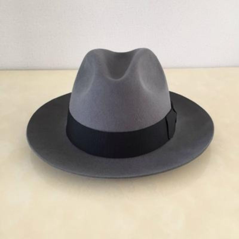AutomneHiver Arrivée Shanghai Beach Pure Wool Fedora