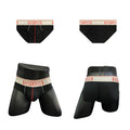 Sous-vêtements pour hommes Sexy Low Waist Coton Sports Fitness Anti-wear Slips pour jambes