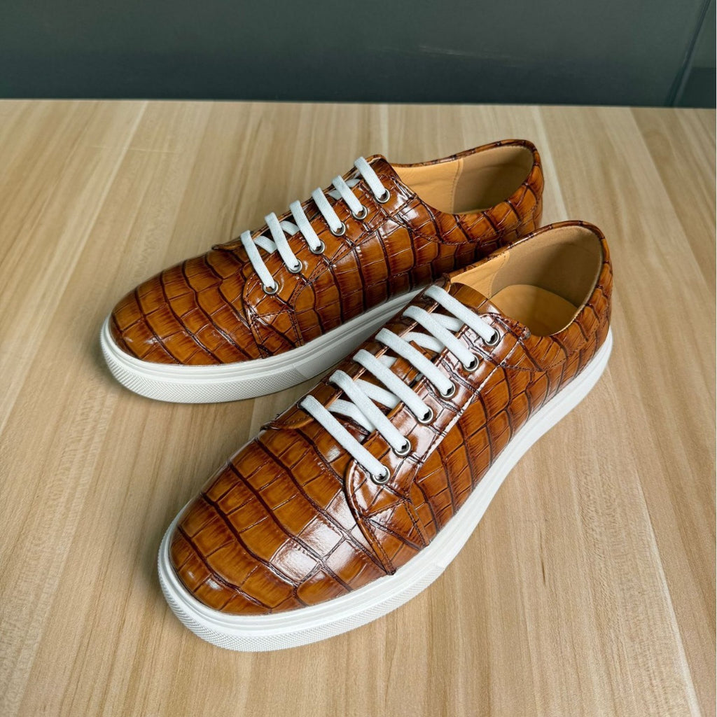 Plus-size Lace-up British-style Personalized Casual Mens Sneakers