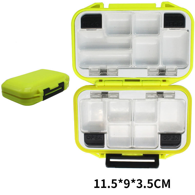 Fournitures de pêche Double couche d'accessoire de printemps Box