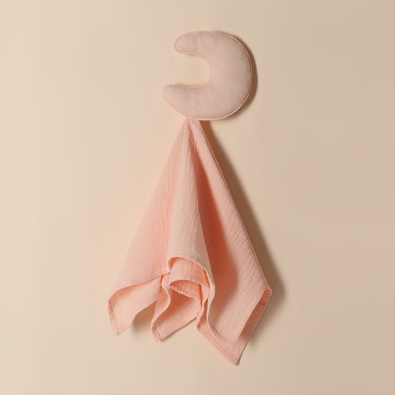 Serviette époustouflante en coton Gauze-1 an bébé Coax Nap Sleep Hand Puppet