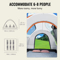 Tente de camping SUV 8'x8'