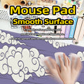 Southeast Asia Hot-seller Cloud Mouse Pad Grande table de bureau Tapis en caoutchouc antidérapant Mous