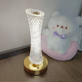 Lampe de table en cristal pour la chambre à coucher