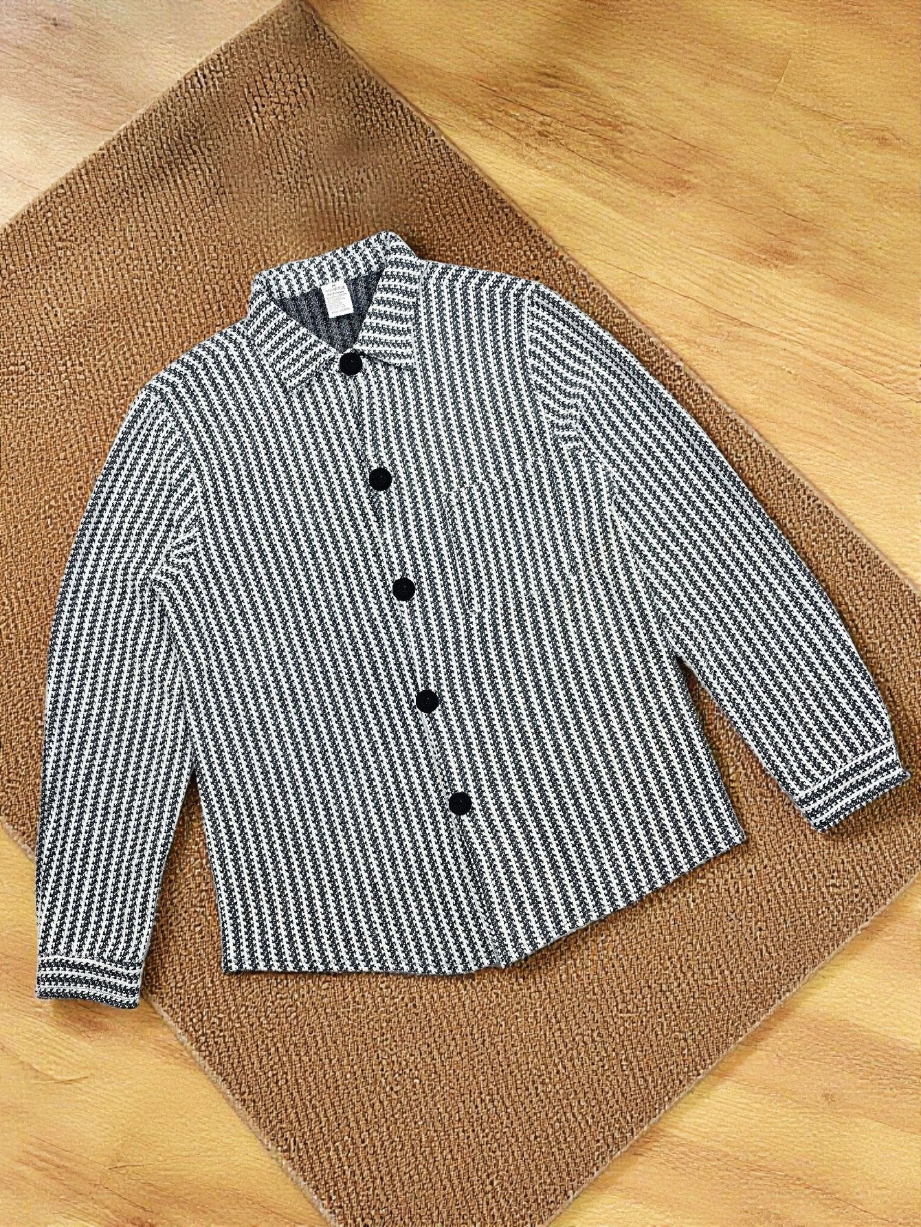 Veste rayée Homme Retro Chanel-Style