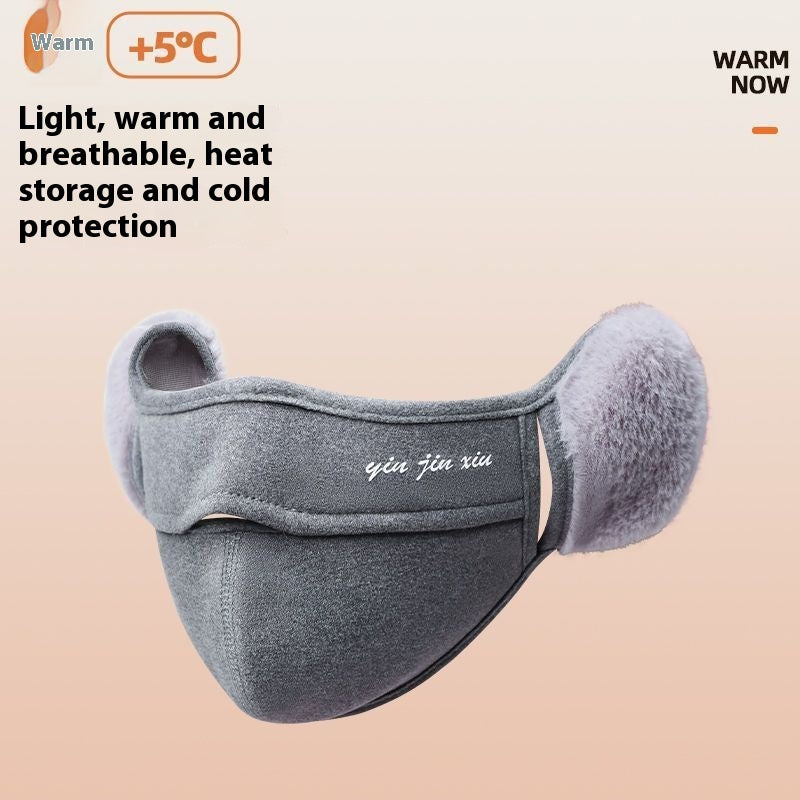 Masque chaud Oreille à couche unique Antigel doublé de polaire