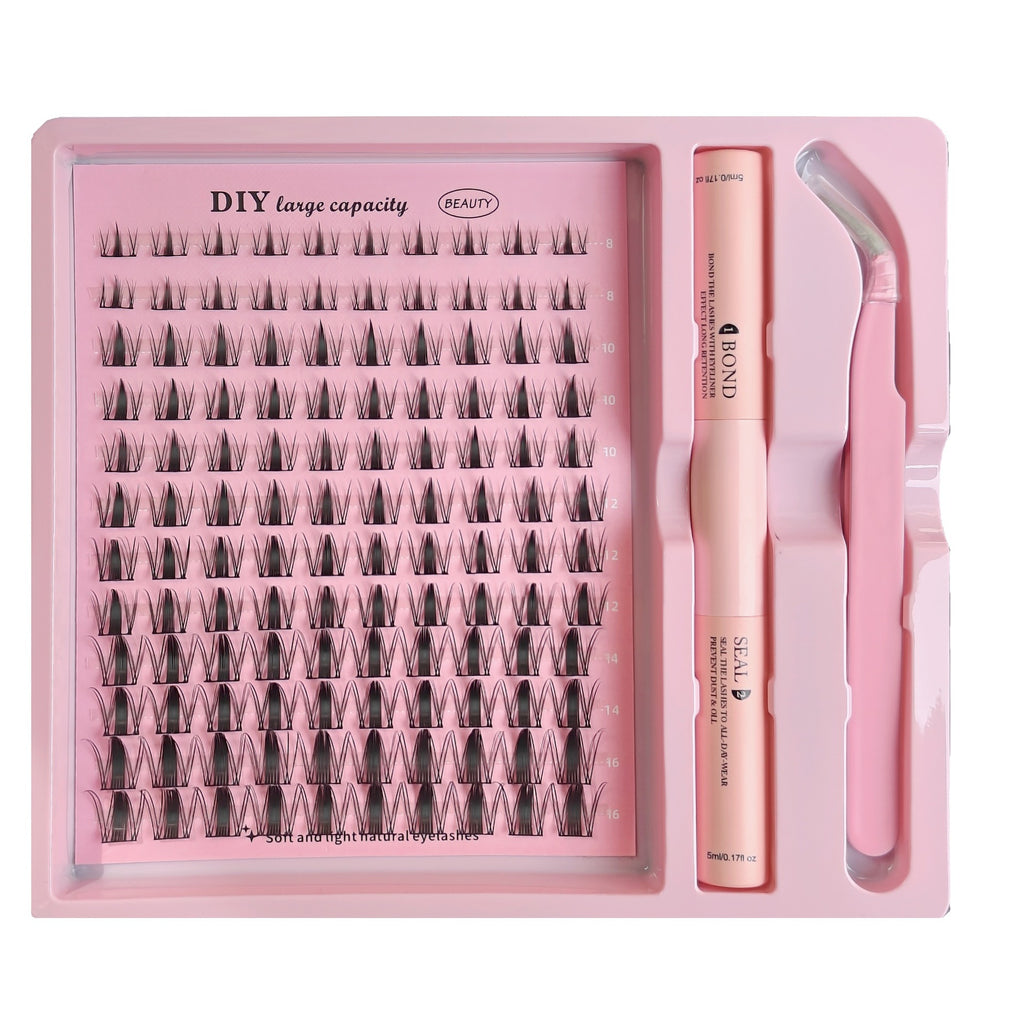 Faux jeu de cils Grande capacité Livre deash Assortiment mixte