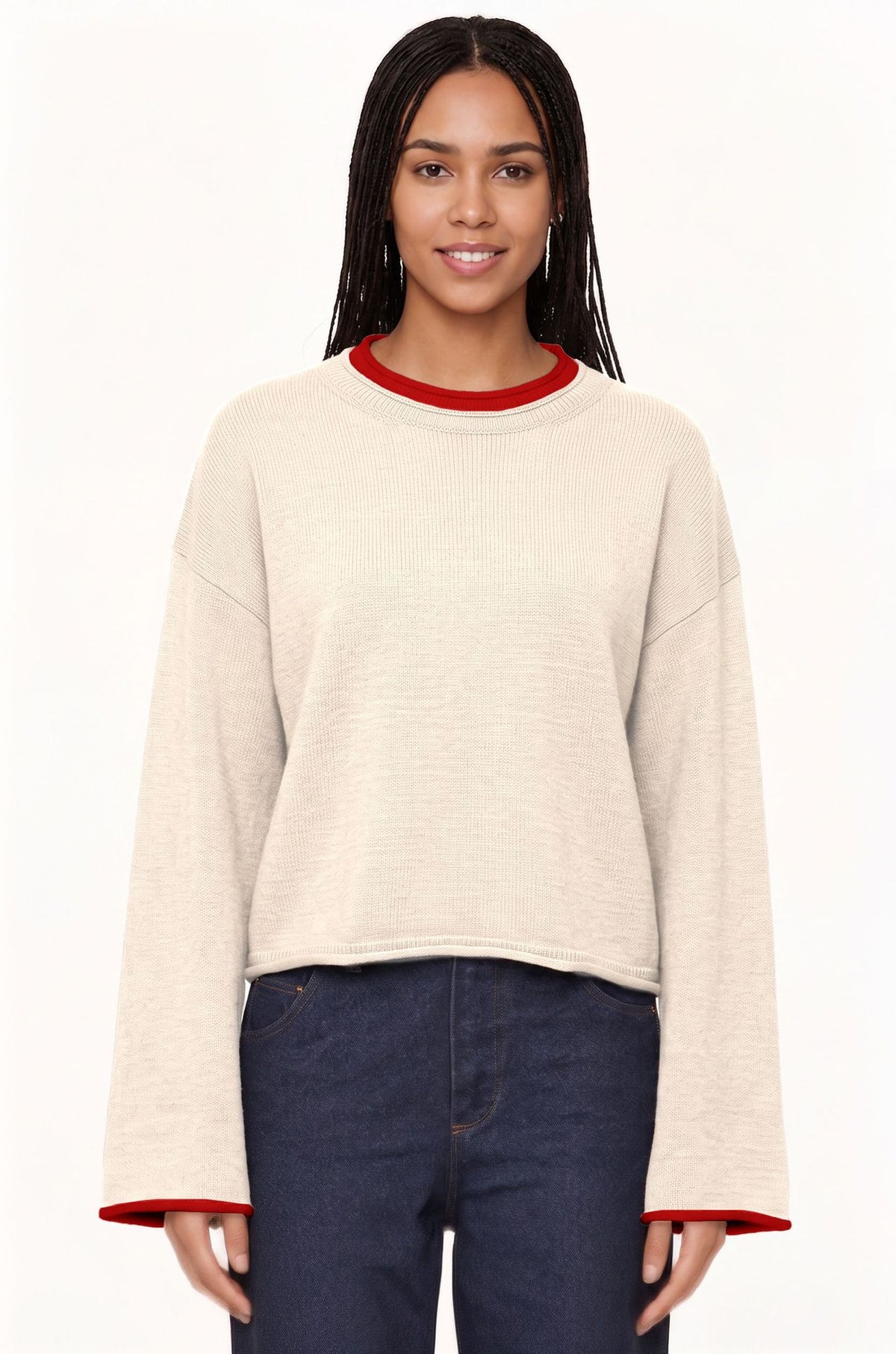 Women's Pullover Round Neck Casual Top