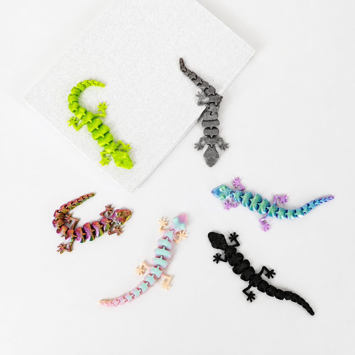 Jouet Gecko Fidget imprimé 3D