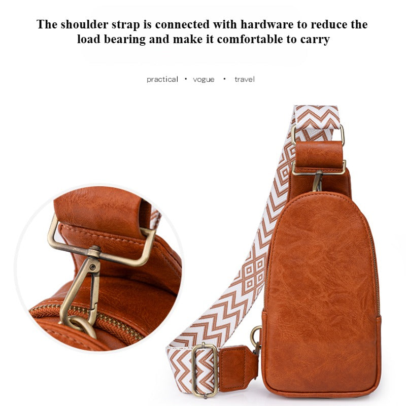 Only self-shot---Women's Chest Bag Sling Bag